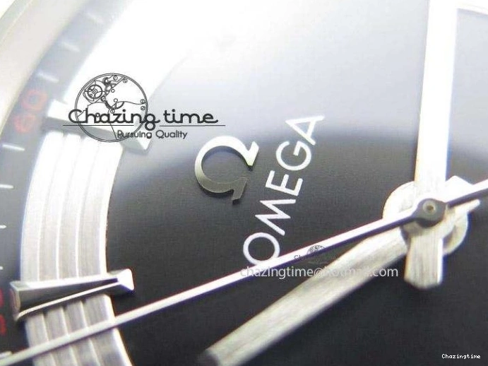 0823 De Ville Hour Vision Co-Axial 41mm SS V6F Best Edition Black Dial On SS Bracelet A BestValue 8277